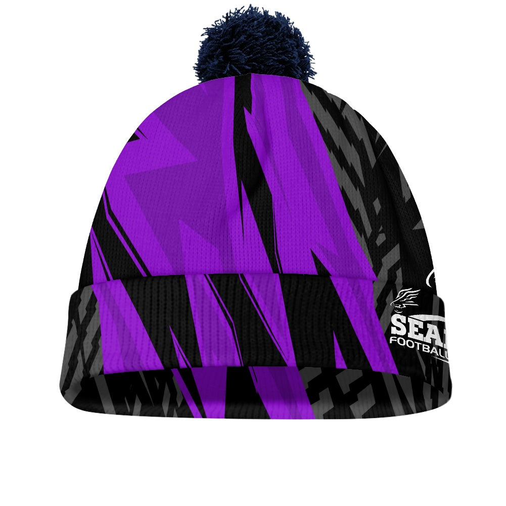 ANACORTES FOOTBALL Adult woolen hat with ball