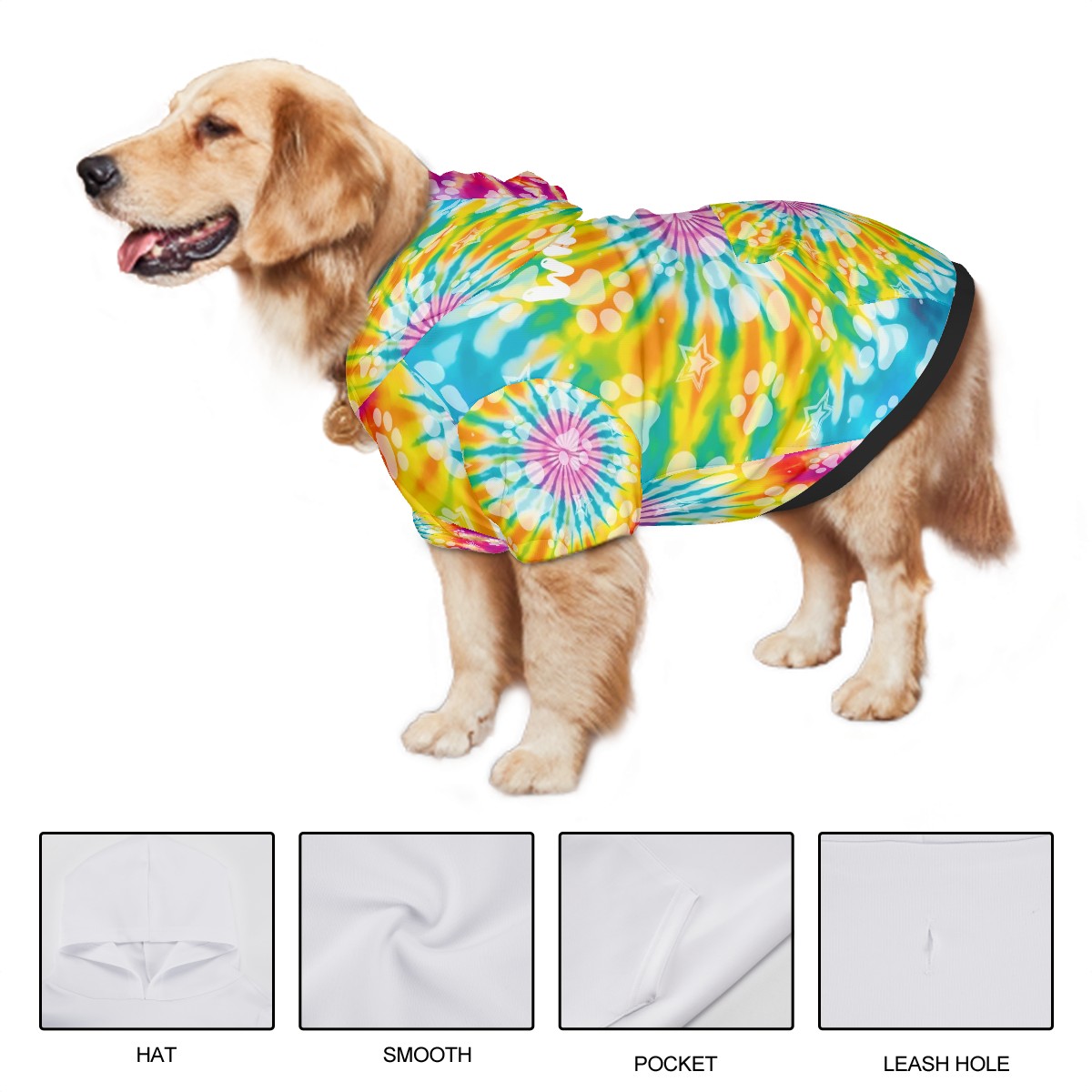Large Dog Hoodie Pet Clothes