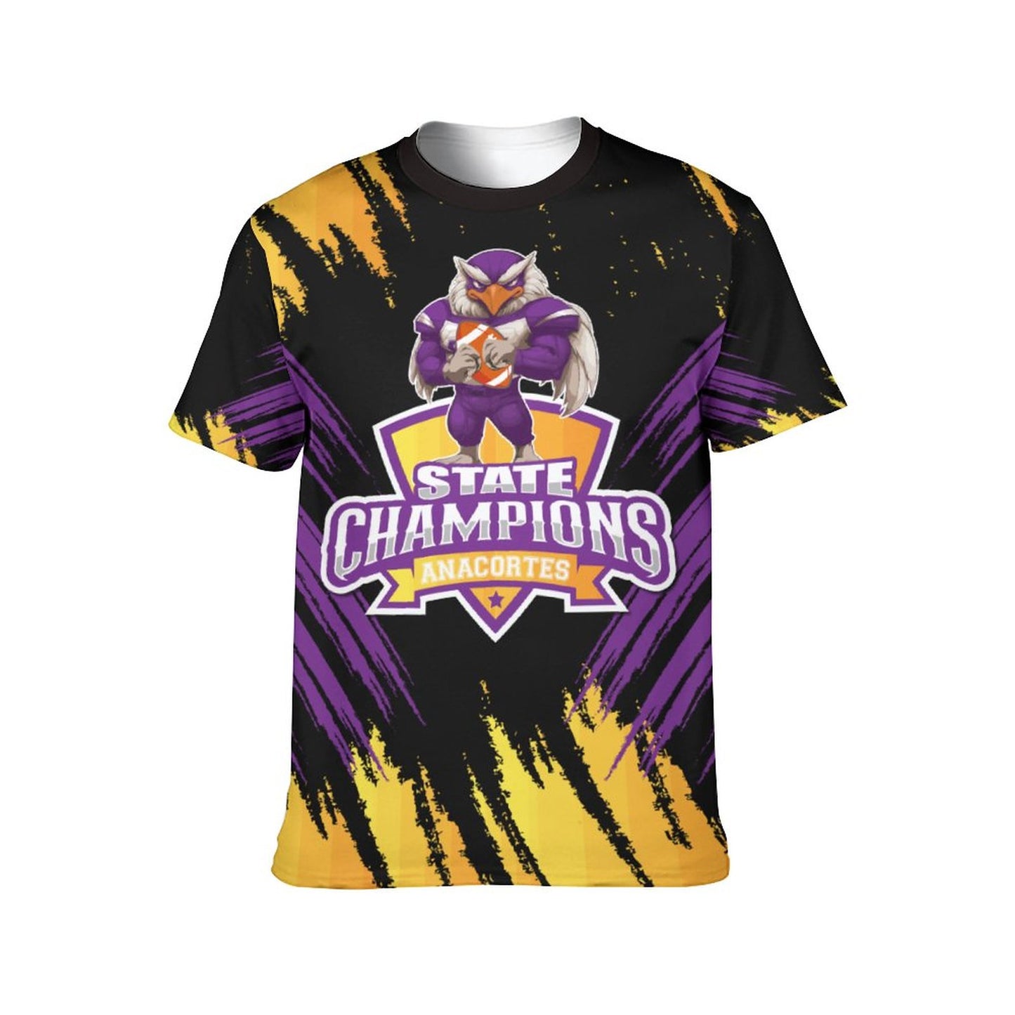 ANACORTES SEAHAWKS STATE CHAMP T-Shirt Short Sleeve