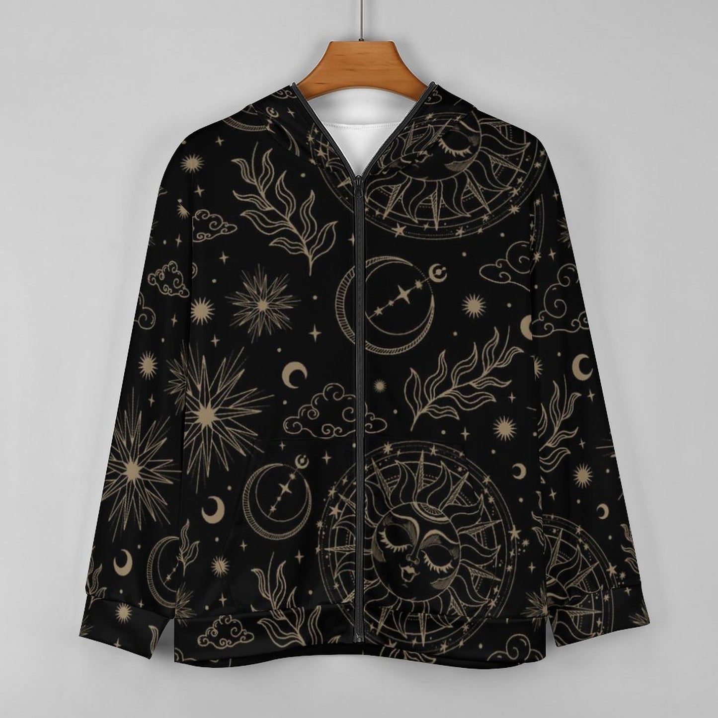230gsm Custom Zip up Hoodie WY14 (All-Over Printing)