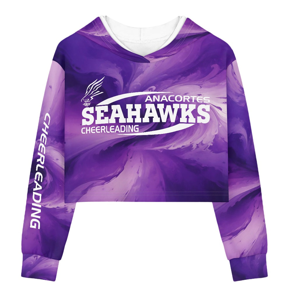 ANACORTES CHEERLEADING Children's short hoodie