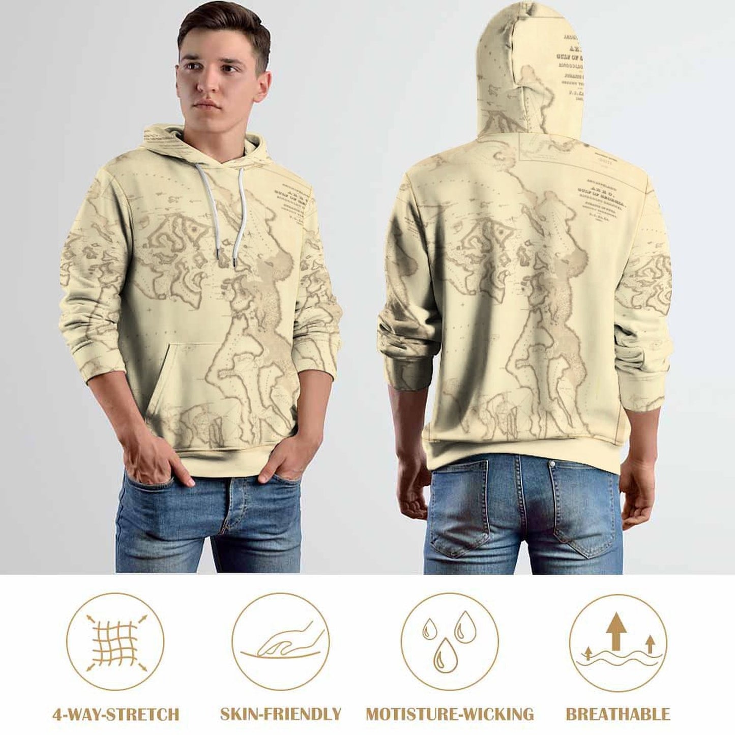 ANACORTES MAP Hoodie