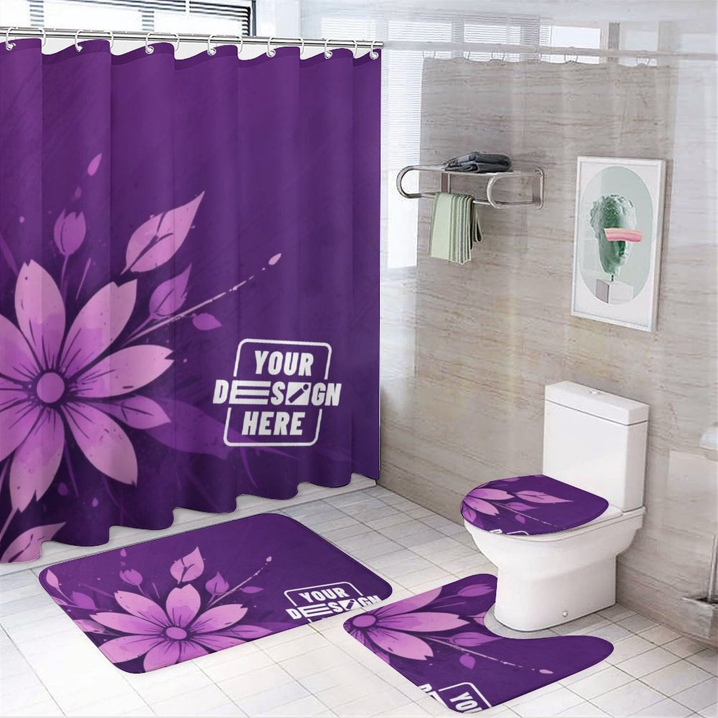 Shower Curtain Set
