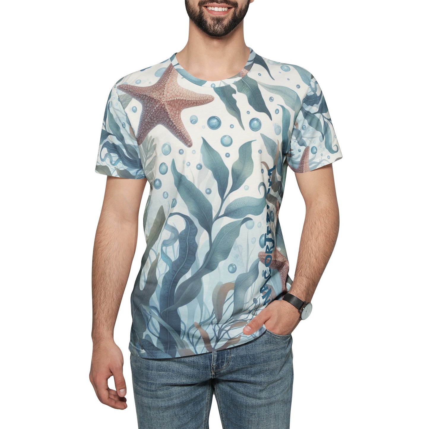 STARFISH Under the Sea Anacortes Unisex All-Over Print Cotton T-shirts