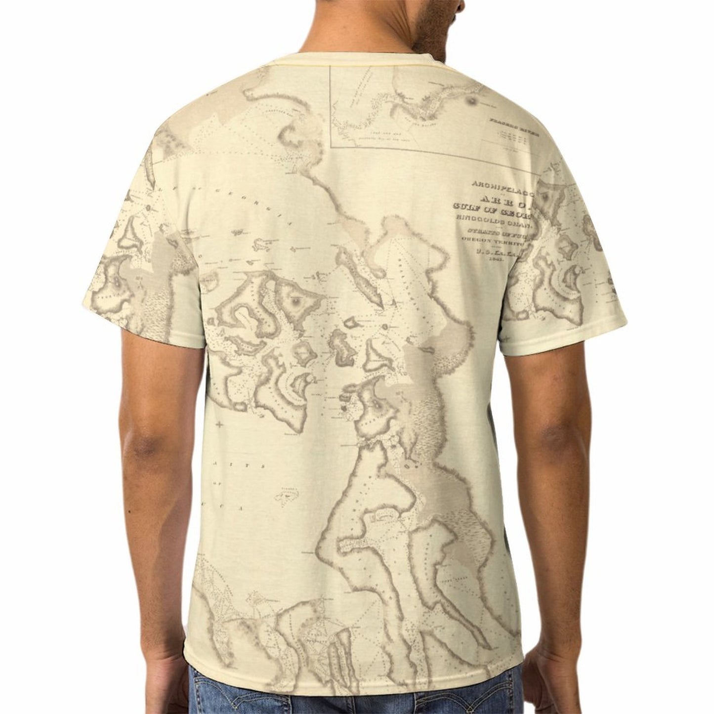 ANACORTES MAP T-Shirt