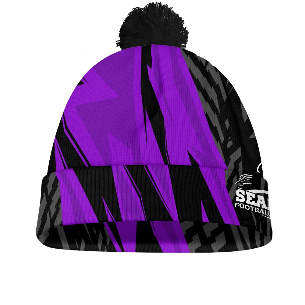ANACORTES FOOTBALL Adult woolen hat with ball