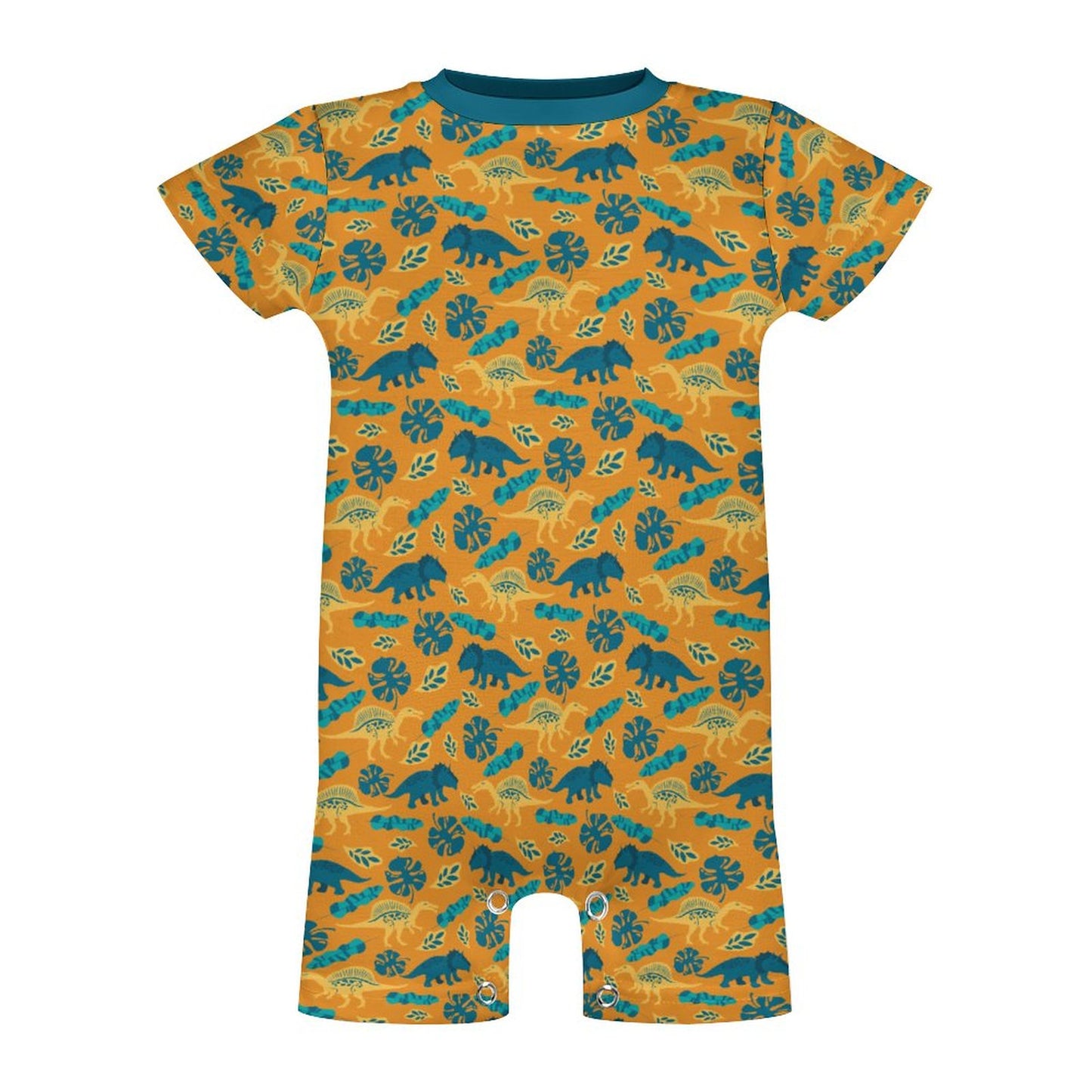 180gsm Faux Cotton Short Sleeve Baby Bodysuit Romper PLR (All-Over Printing)