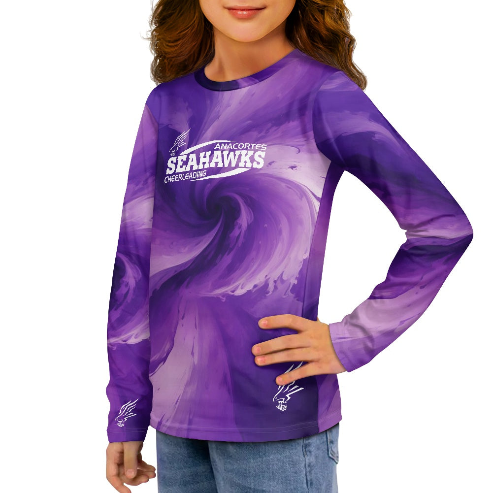 ANACORTES CHEERLEADING Children's long-sleeved T-shirt
