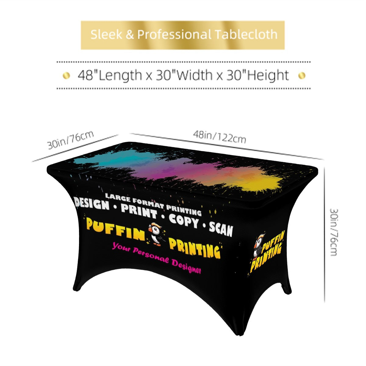 STRETCHY Folding Table Covers 4FT