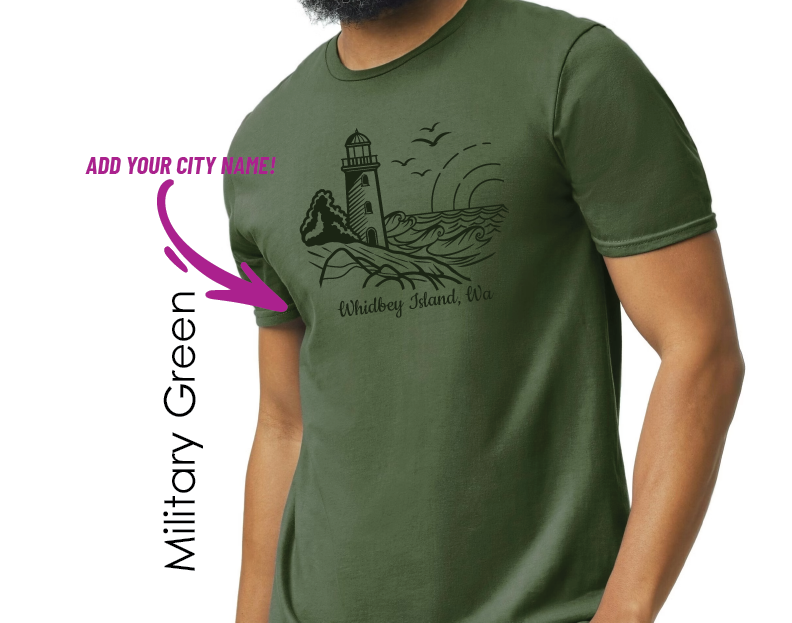 PNW LIGHTHOUSE: SHIRTS AND HOODIES - WHOLESALE