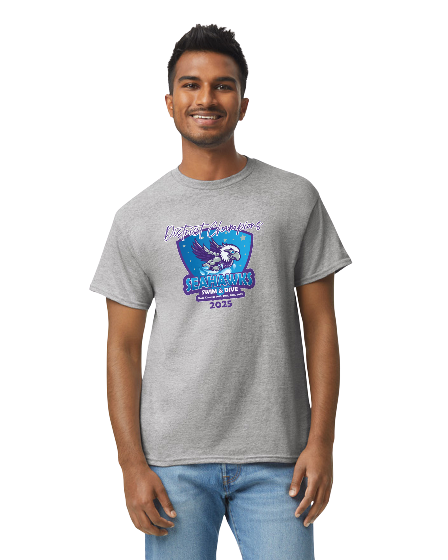 ANACORTES SEAHAWKS SWIM & DIVE T_SHIRT