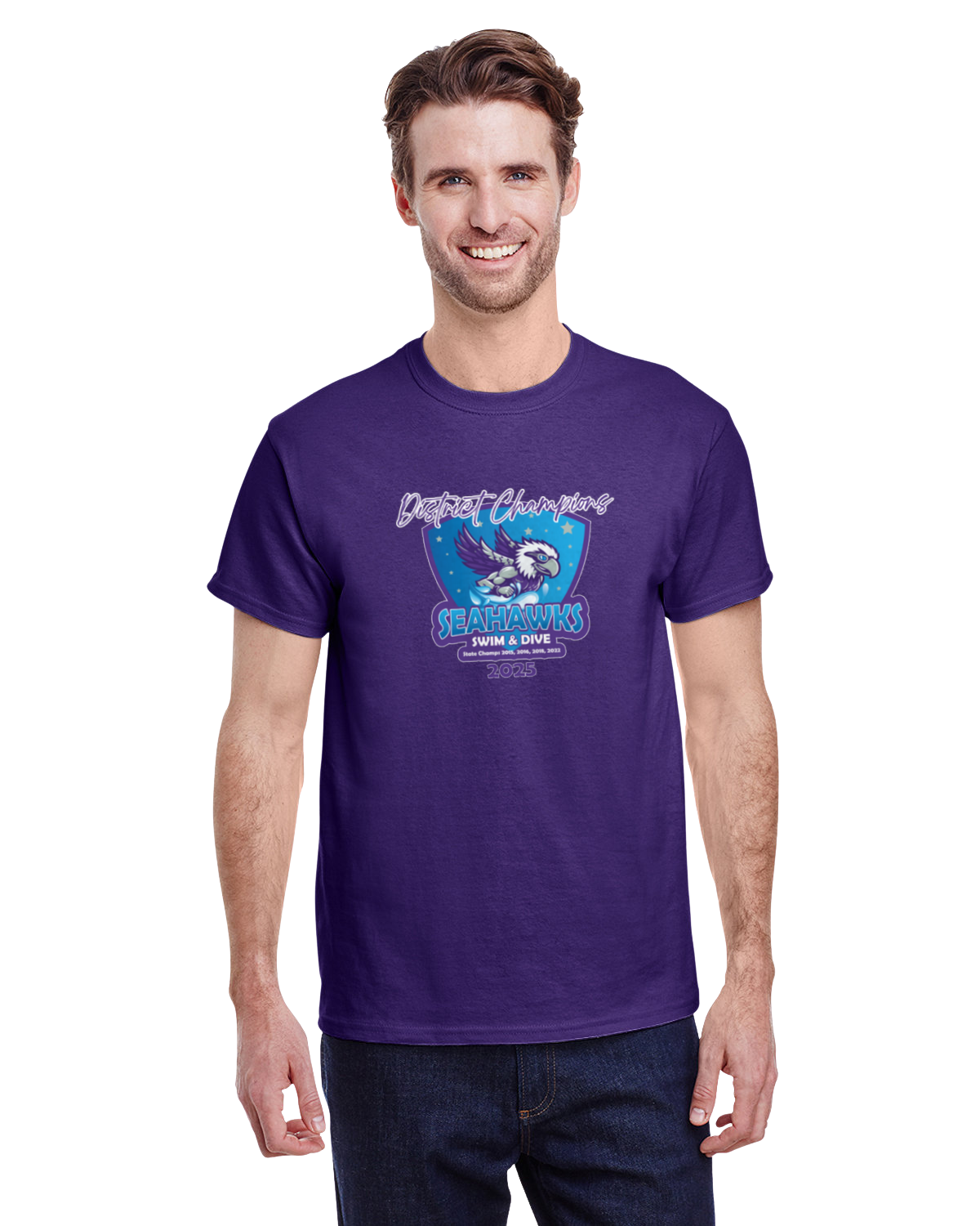 ANACORTES SEAHAWKS SWIM & DIVE T_SHIRT