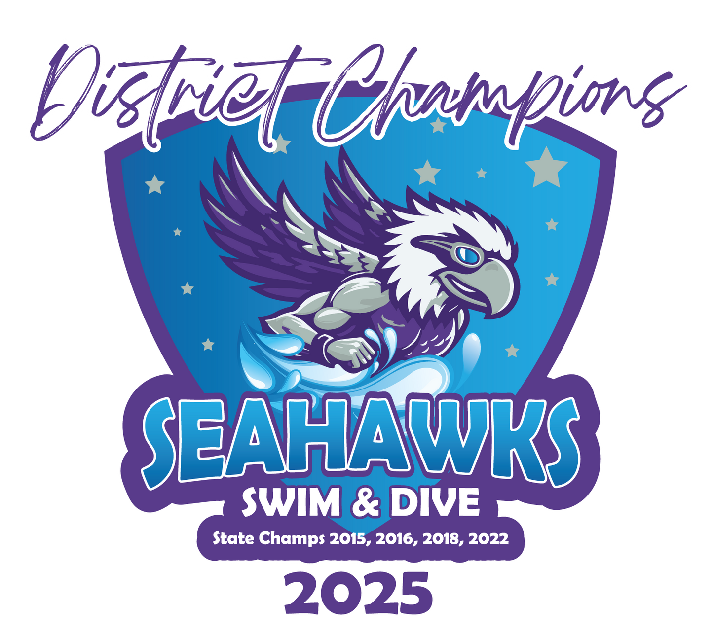 ANACORTES SEAHAWKS SWIM & DIVE T_SHIRT