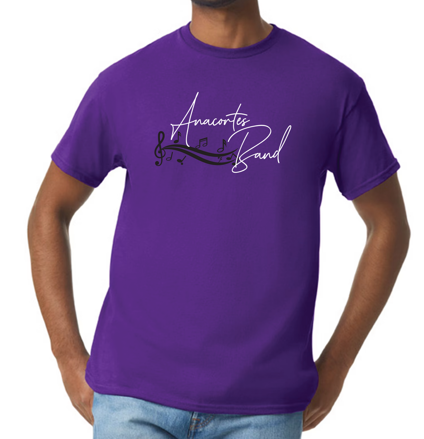 ANACORTES BAND 50/50 TEE SHIRT