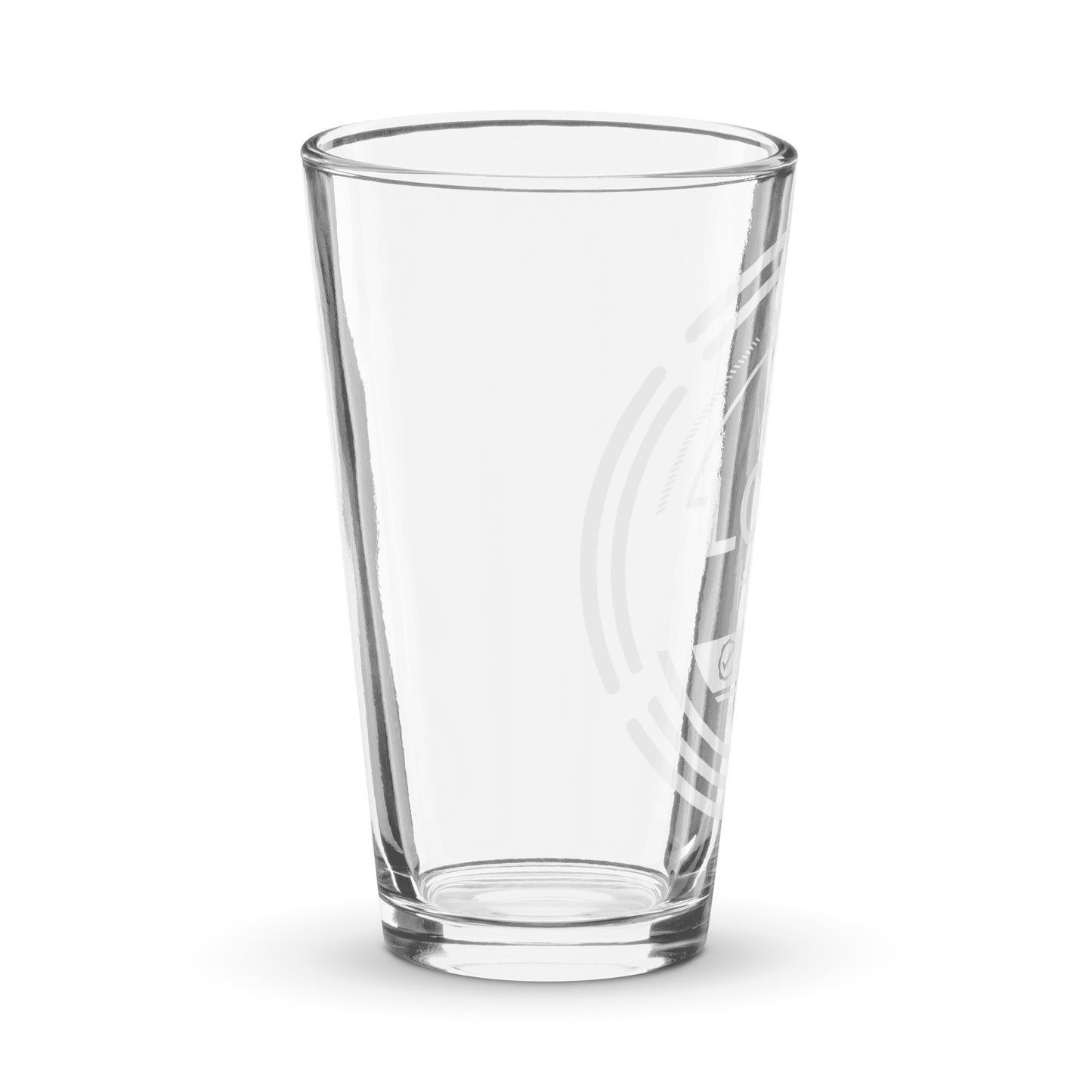 YOUR LOGO HERE! Shaker pint glass