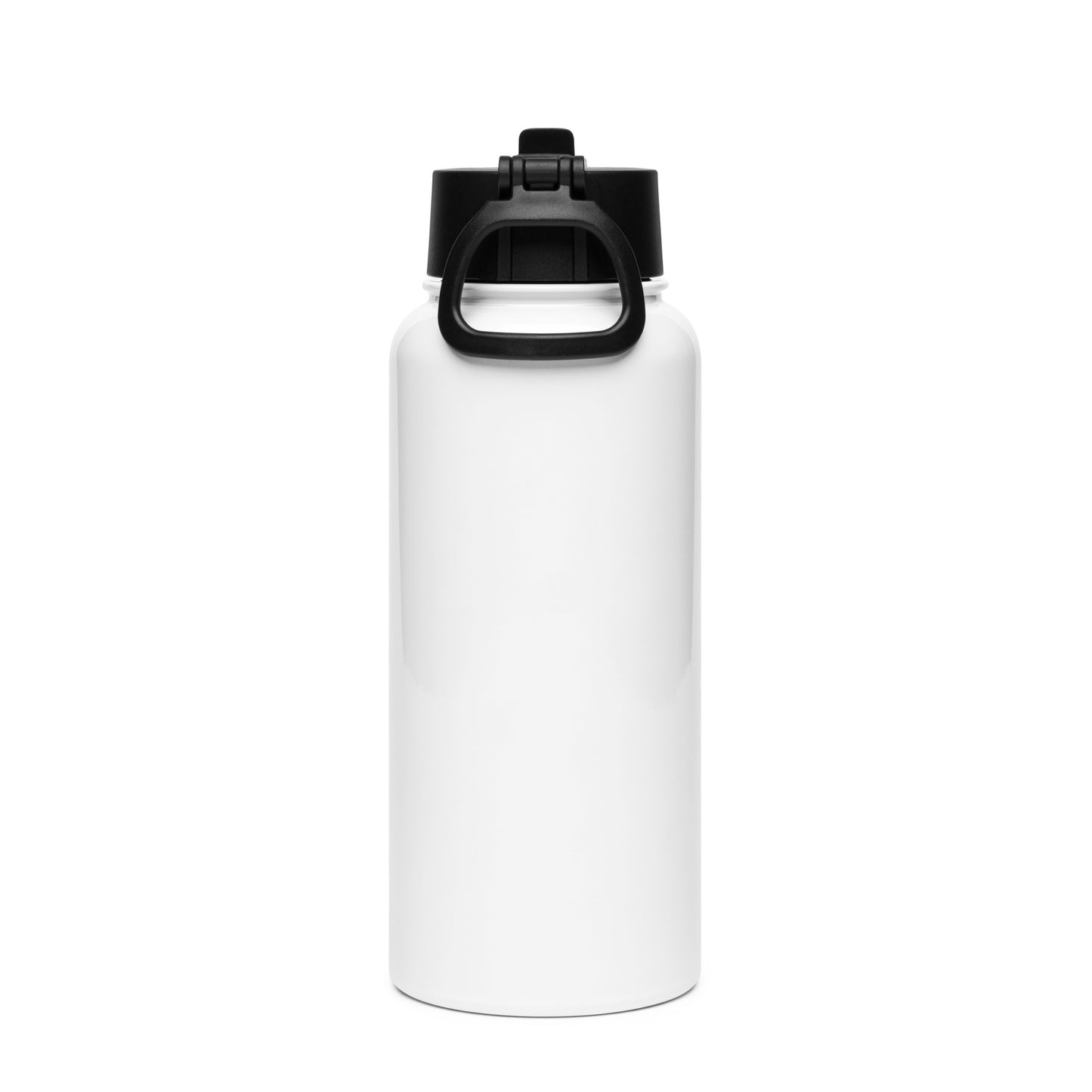 SEAHAWKS CHEER Stainless steel water bottle with a straw lid