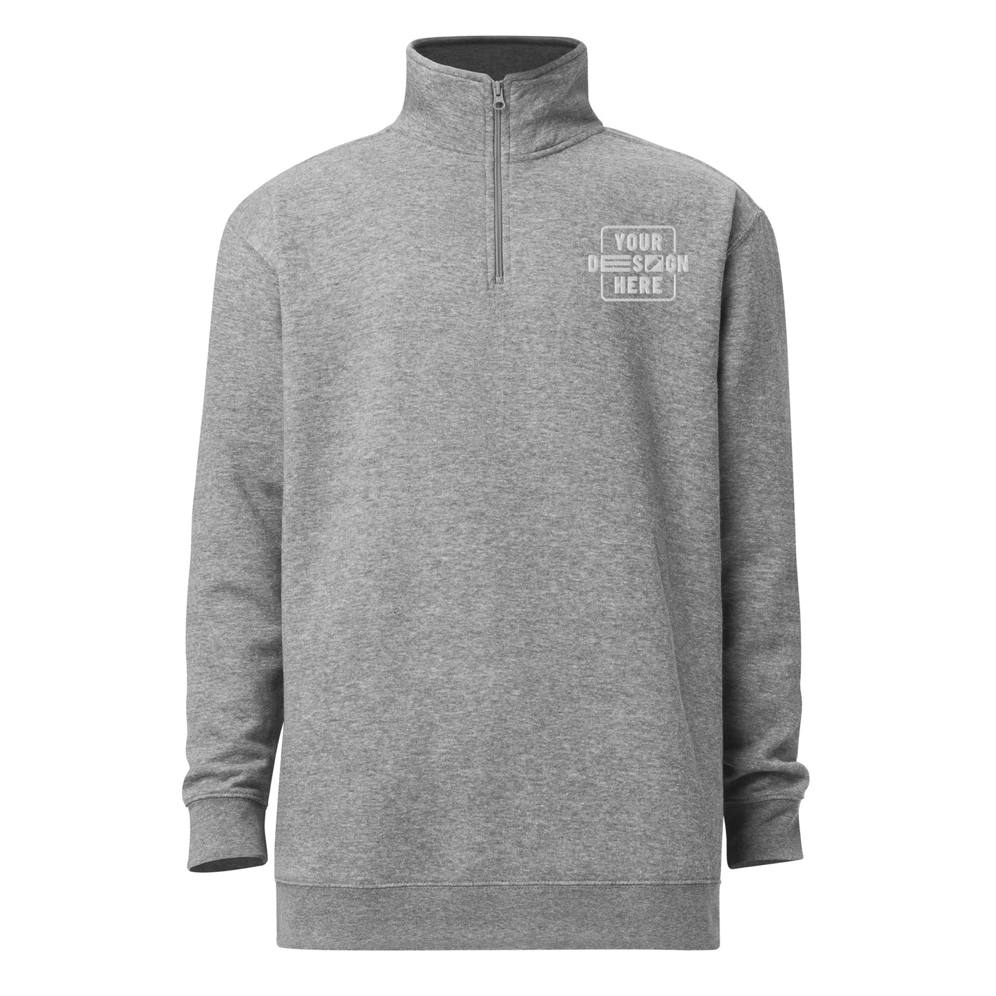 CATALOG EMBROIDERED Unisex fleece pullover