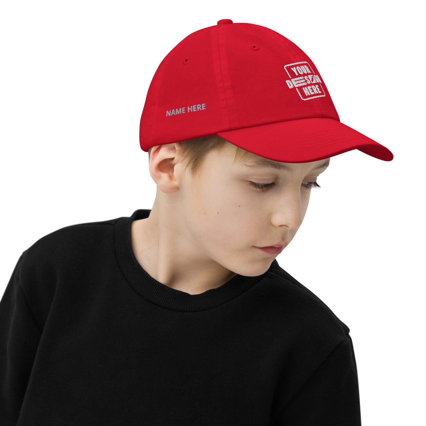 CATALOG EMBROIDERED Youth baseball cap