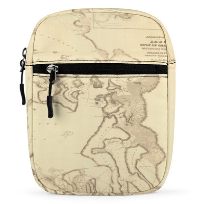 ANACORTES MAP Small Messenger Bag