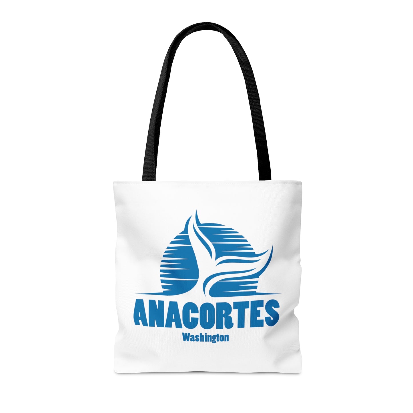 ANACORTES WHALE TAIL Tote Bag