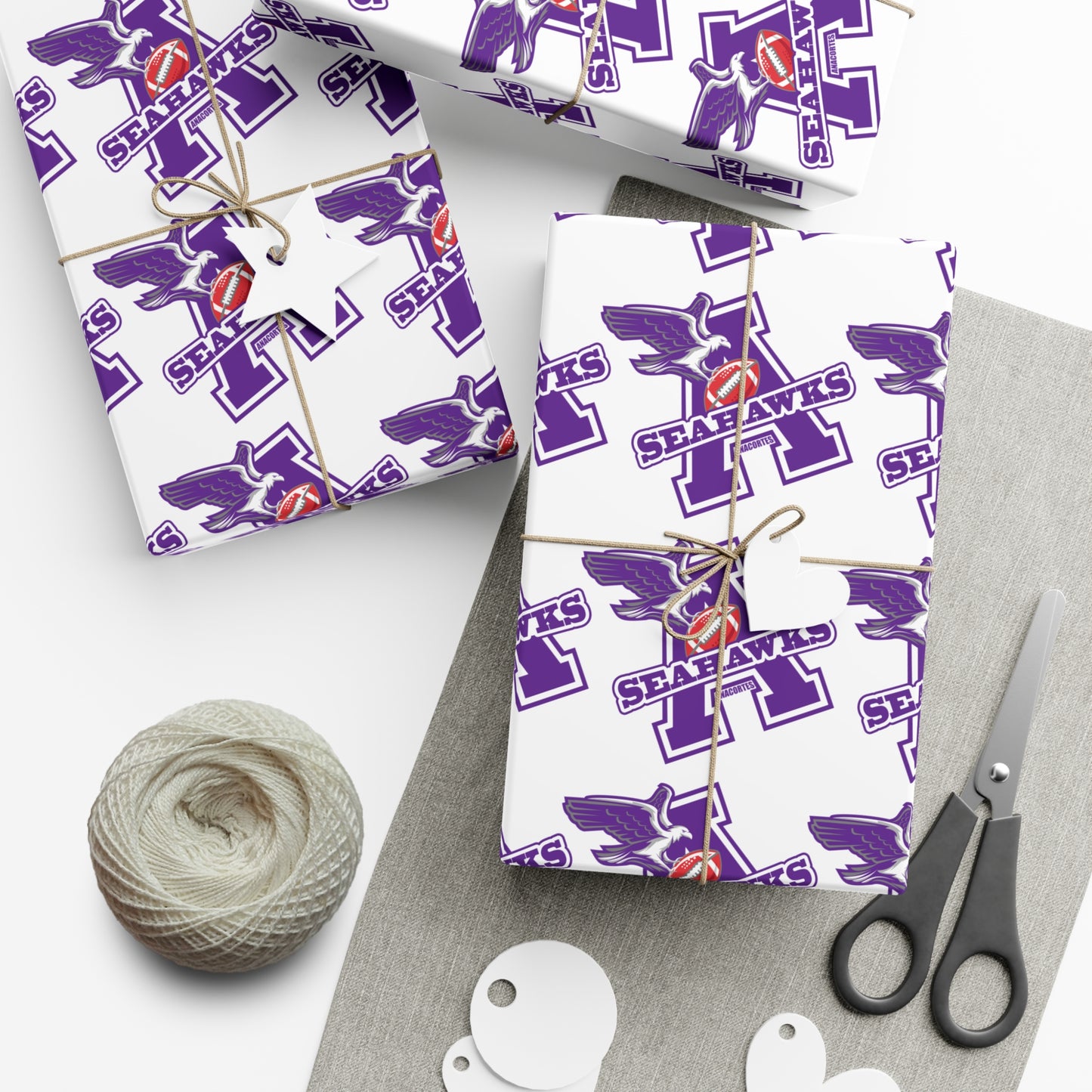 ANACORTES SEAHAWKS  Gift Wrap Papers