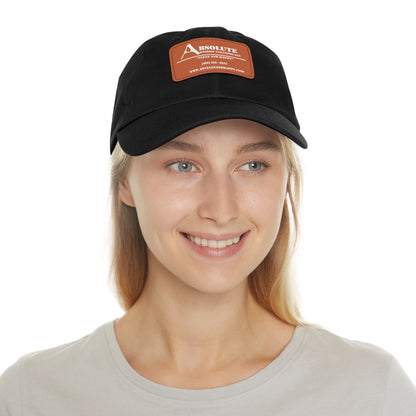 ABSOLUTE WINDOW Hat with Leather Patch