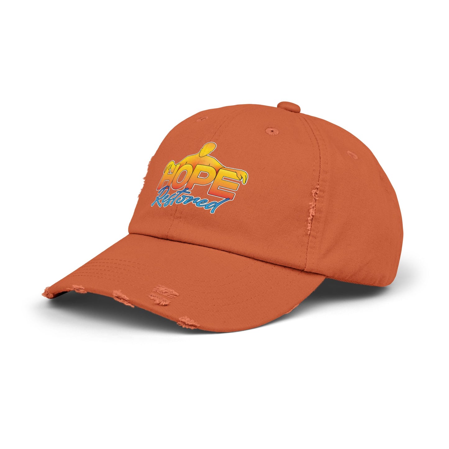 HOPE RESTORED Unisex Distressed Cap