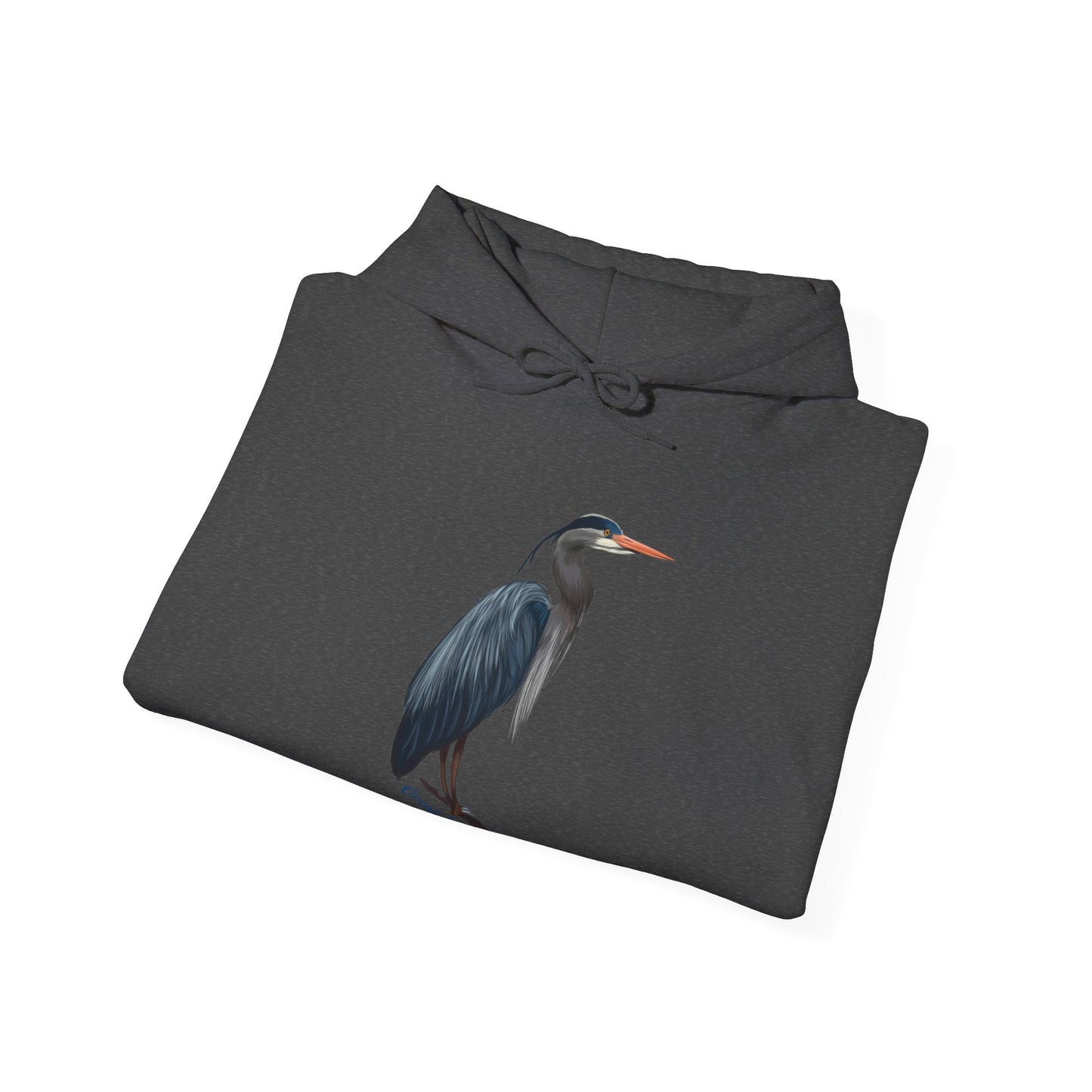 ORCAS ISLAND HERON Unisex Heavy Blend™ Hooded Sweatshirt