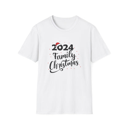 FAMILY CHRISTMAS 2024  JOY Unisex Softstyle T-Shirt