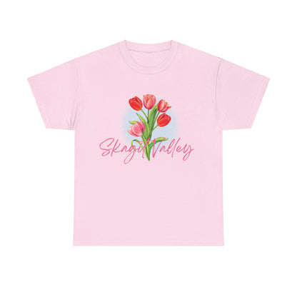 SKAGIT VALLEY - SOFT TULIPS - Unisex Heavy Cotton Tee