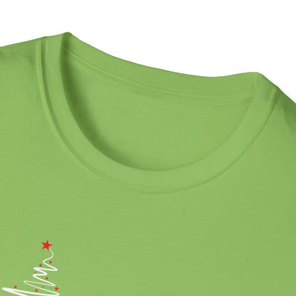 FAMILY CHRISTMAS 2024  TREE  Unisex Softstyle T-Shirt