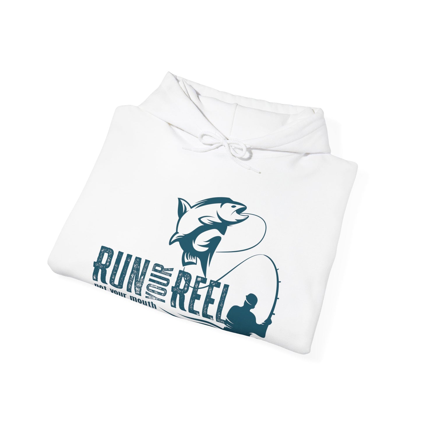 Copy of RUN YOUR REEL - 5 Unisex Heavy Blend™ Hooded Sweatshirt