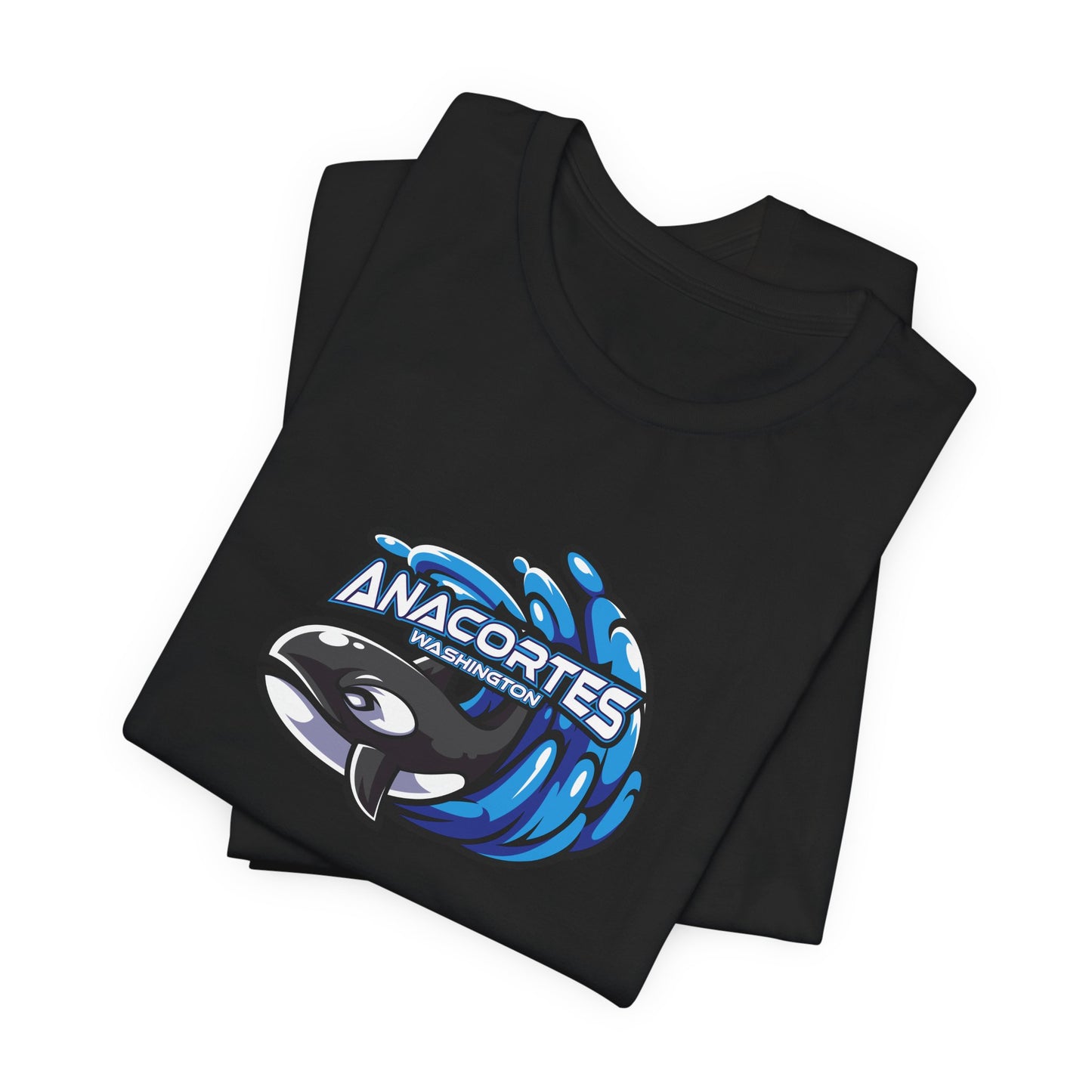 ANACORTES ORCA MASCOT Unisex Jersey Short Sleeve Tee