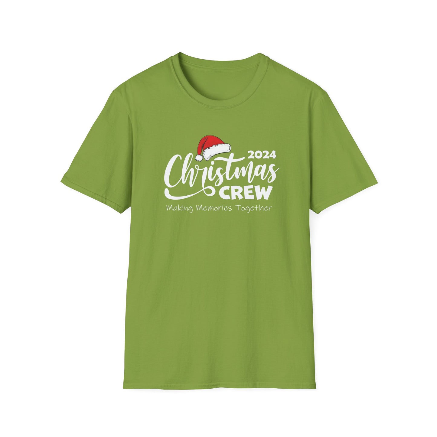 CHRISTMAS CREW 2024  Ornaments Unisex Softstyle T-Shirt