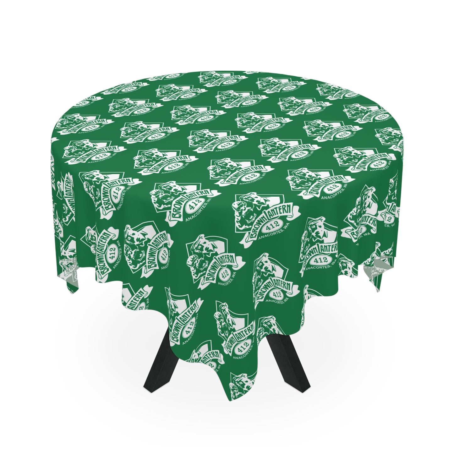 BROWN LANTERN  Tablecloth