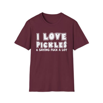 I LOVE PICKLES Unisex Softstyle T-Shirt