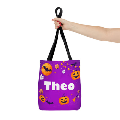 THEO Cute Pumpkins Halloween Tote Bag