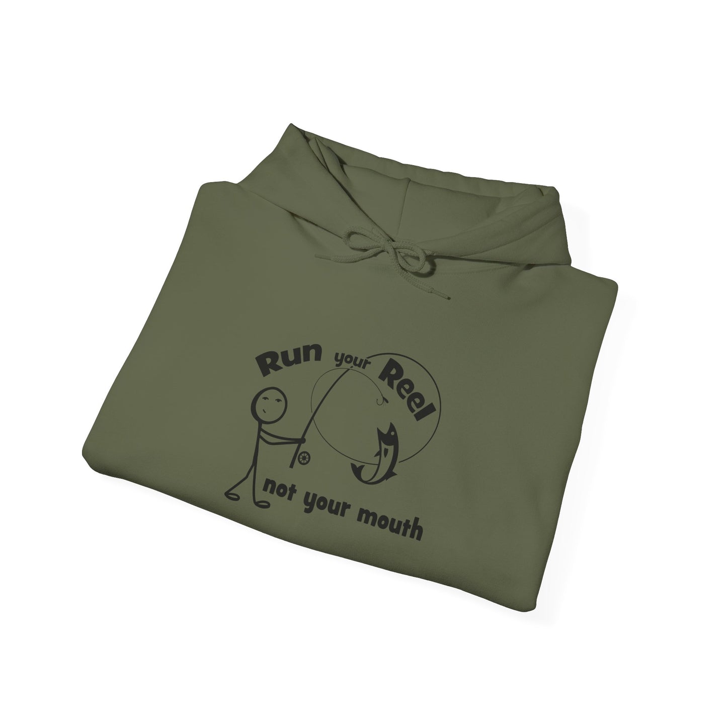 Copy of RUN YOUR REEL - 7 Unisex Heavy Blend™ Hooded Sweatshirt