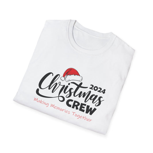 CHRISTMAS CREW 2024  Ornaments Unisex Softstyle T-Shirt