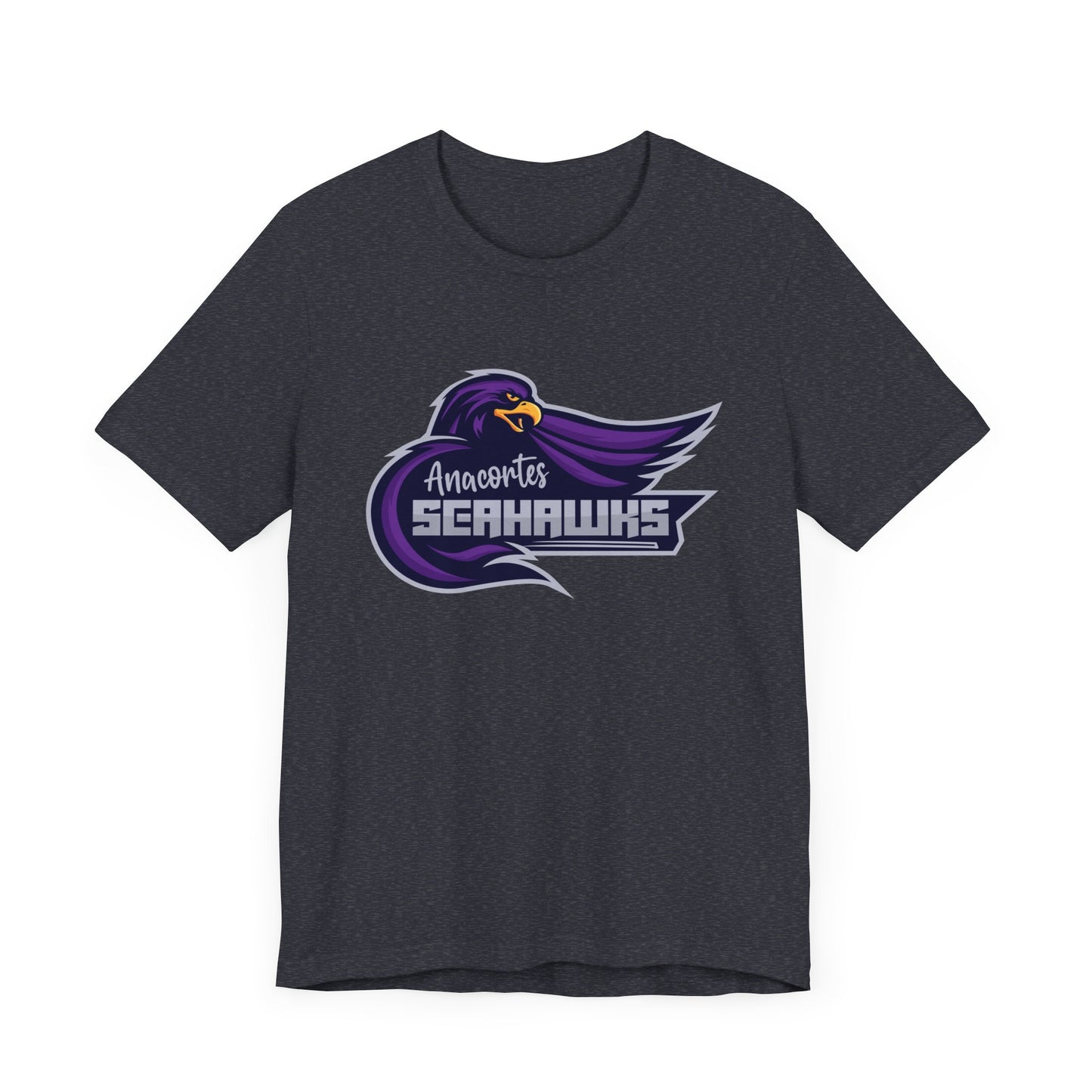 ANACORTES SEAHAWKS swoosh2  Unisex Jersey Short Sleeve Tee