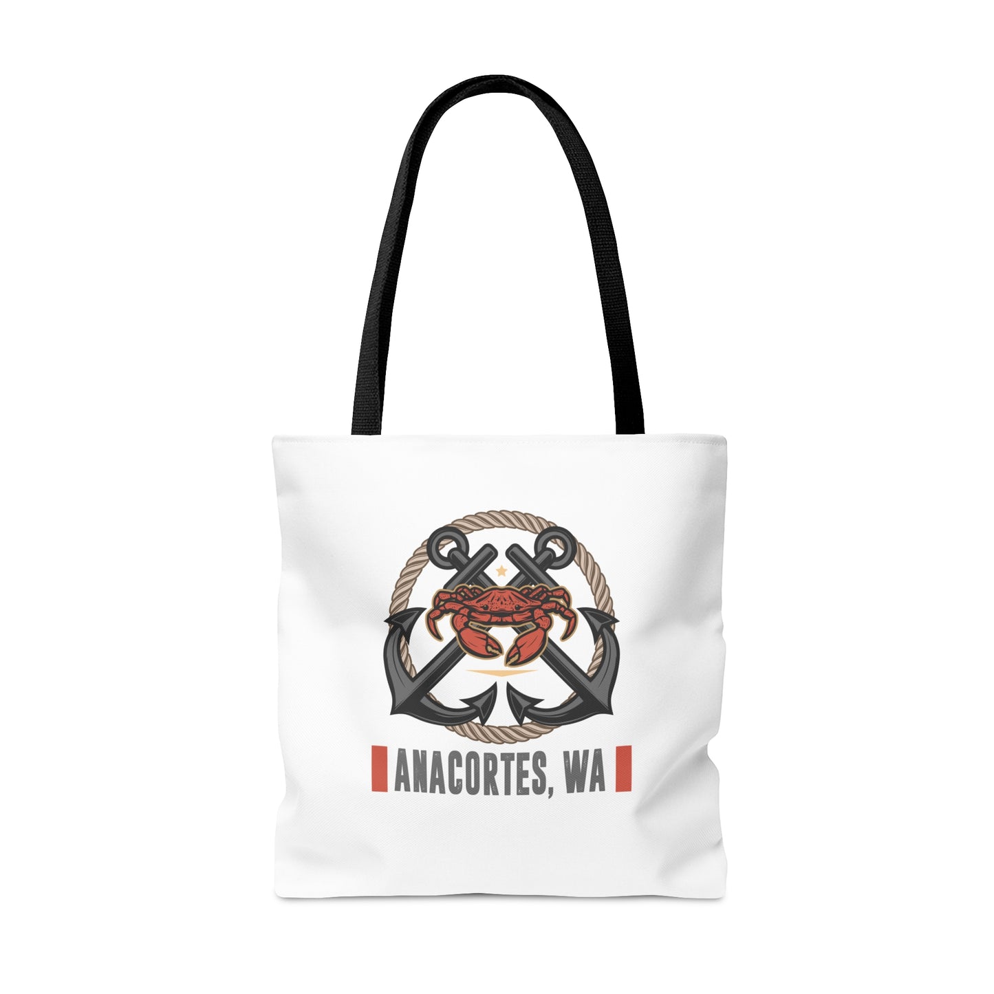 Anacortes Crab Tote Bag