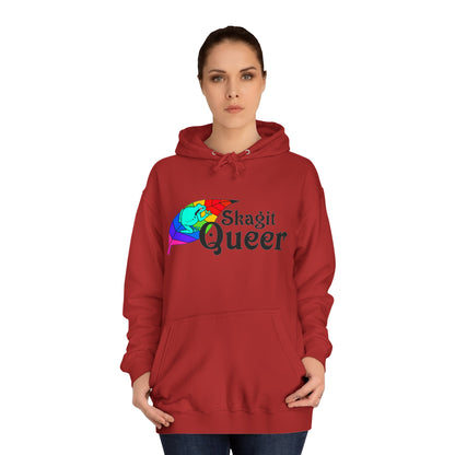 SKAGIT QUEER Unisex College Hoodie