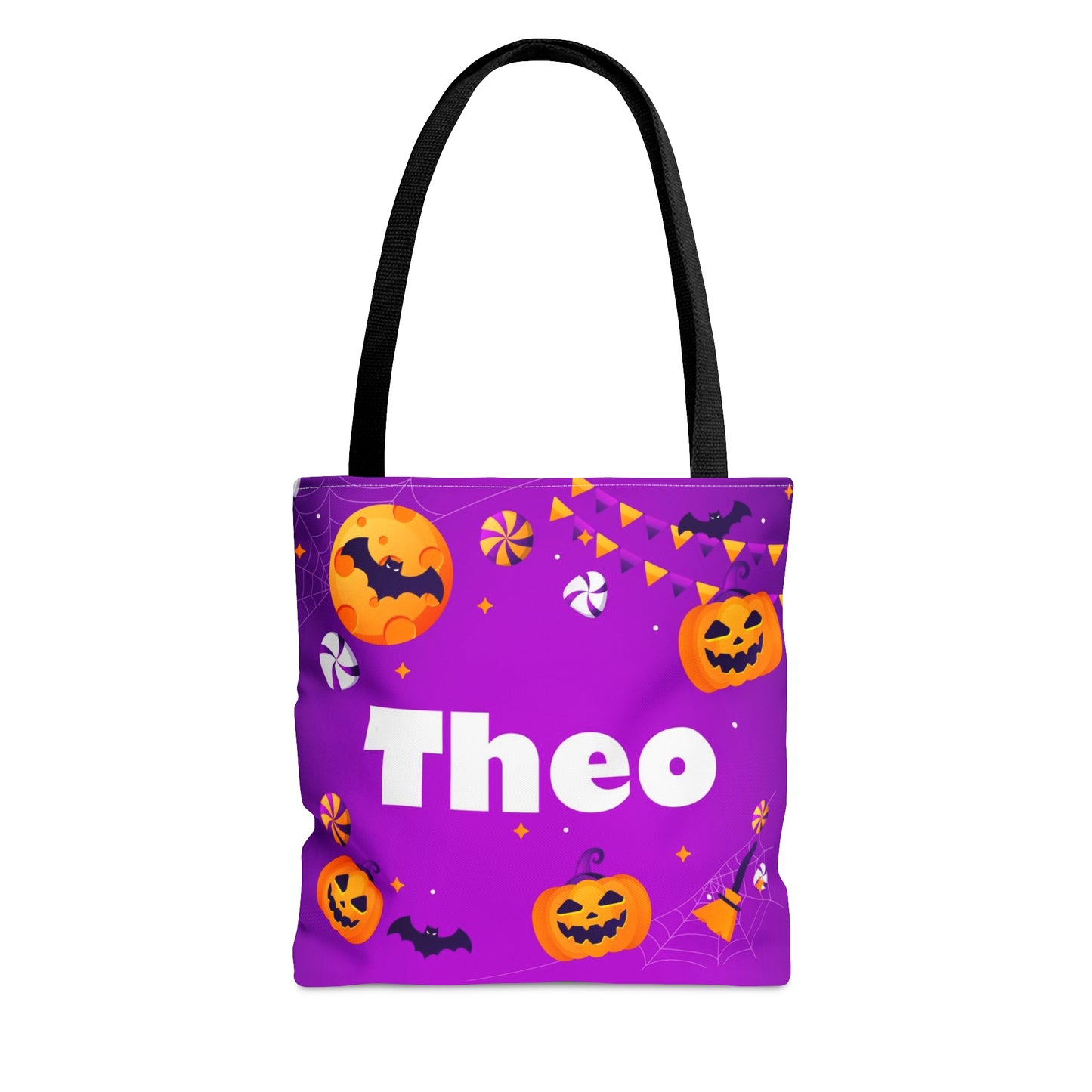 THEO Cute Pumpkins Halloween Tote Bag