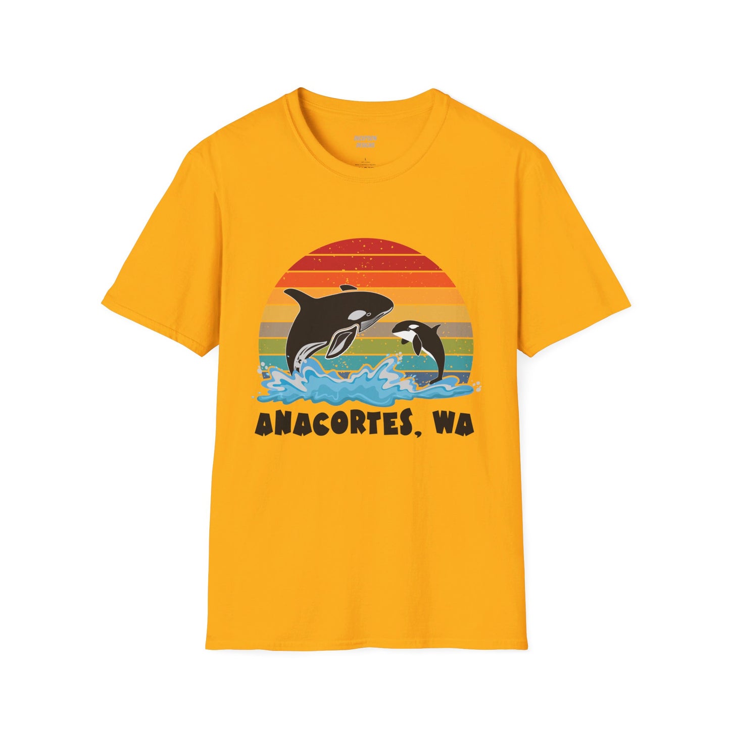 ORCAS ANACORTES   Unisex Softstyle T-Shirt