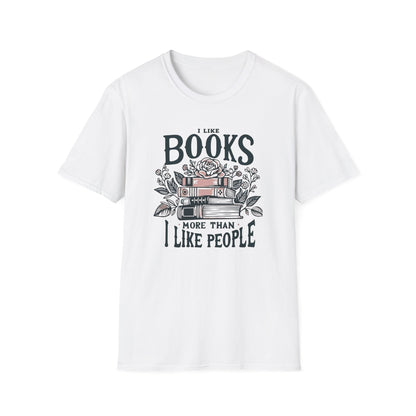 I LIKE BOOKS ... Unisex Softstyle T-Shirt