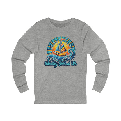 WHIDBEY ISLAND WA  Celebrate  Unisex Jersey Long Sleeve Tee