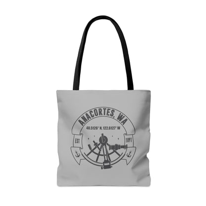 Anacortes Coordinates  Tote Bag
