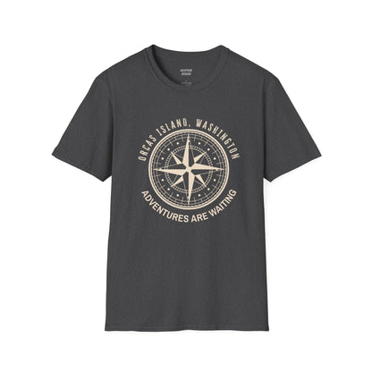 ORCAS ISLAND - Compass Unisex Softstyle T-Shirt