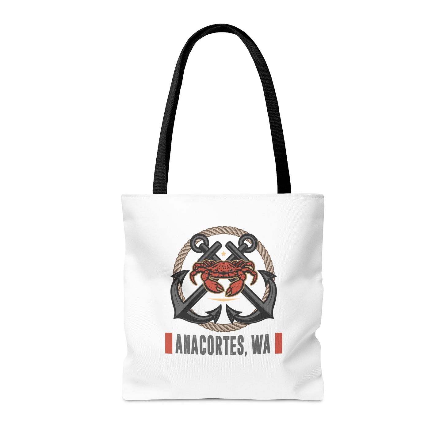 Anacortes Crab Tote Bag