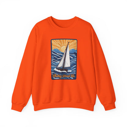 WHIDBEY ISLAND WA   Unisex Heavy Blend™ Crewneck Sweatshirt